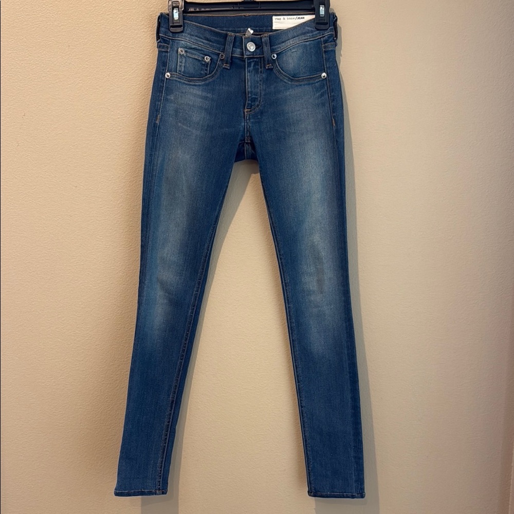 rag & bone Women's Skinny Jeans in Blue